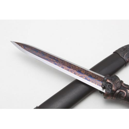 8-Inch Beast King Sword with Blue Finish