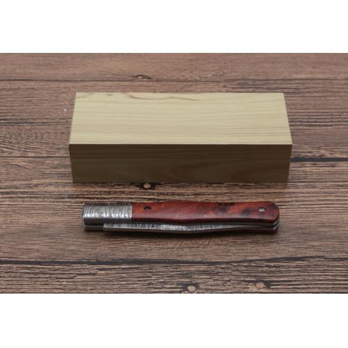 Damascus Folding Pocket Knife