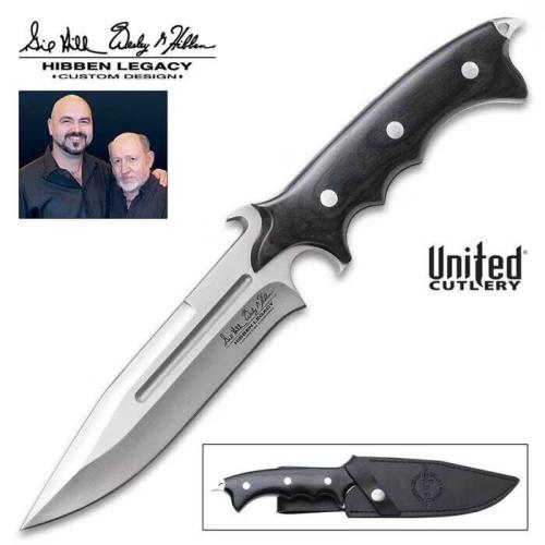 Gil Hibben Autographed Fighter Knife - Expendables Edition