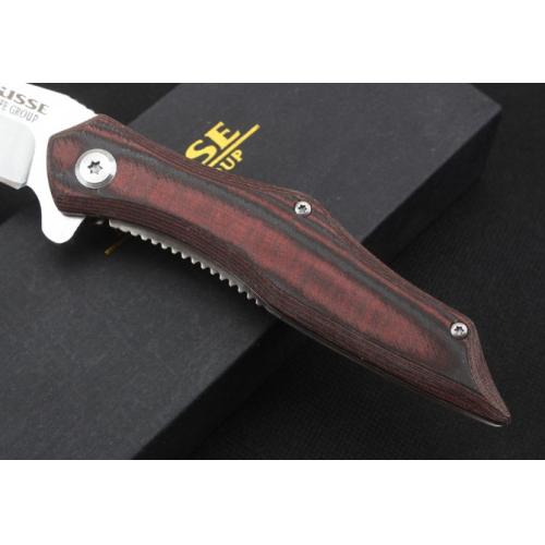 Wild Boar Folding Knife with Two-Tone G10 Handle