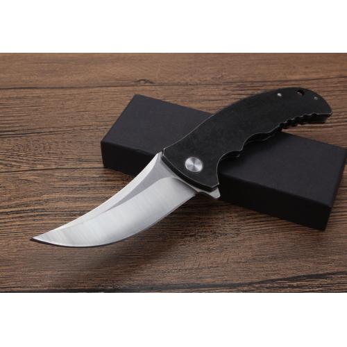 Crescent Quick-Open Folding Knife
