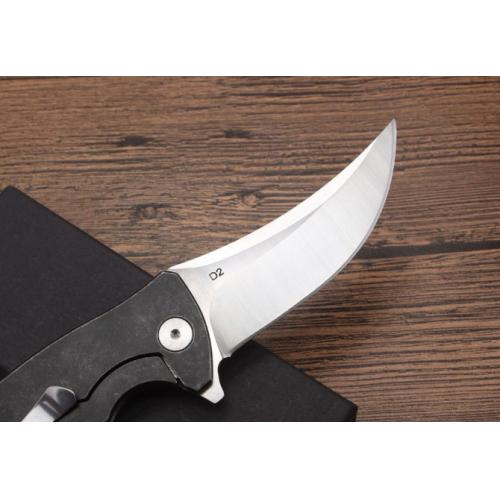 Crescent Quick-Open Folding Knife