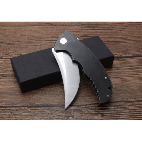 Crescent Quick-Open Folding Knife