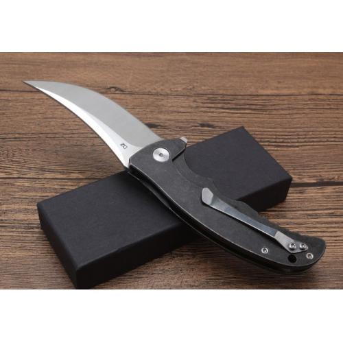 Crescent Quick-Open Folding Knife