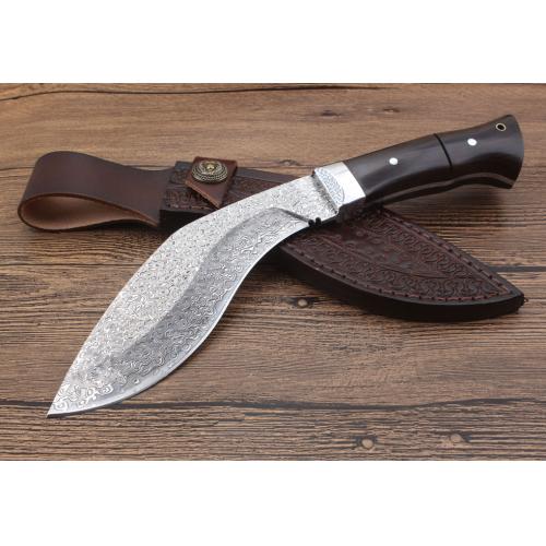 Nepal Supreme Kukri - Damascus Steel