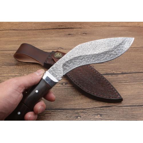 Nepal Supreme Kukri - Damascus Steel