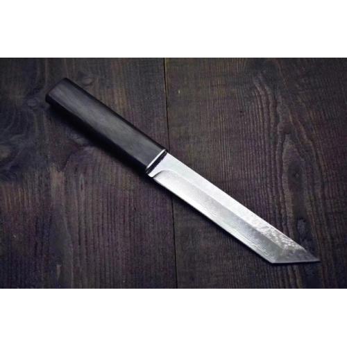 Black Whirlwind Samurai Damascus Knife