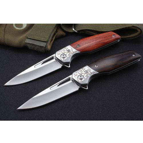 Woodpecker Folding Knife (D2 Steel)
