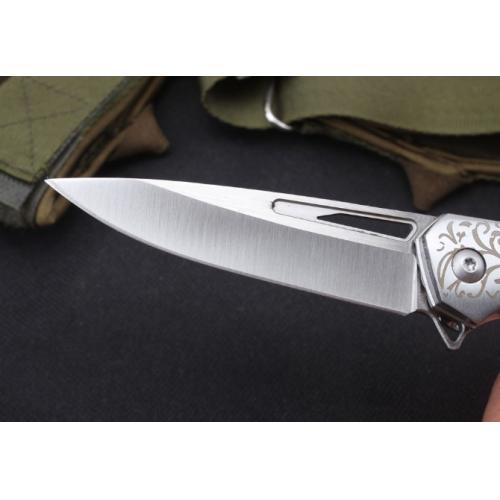 Woodpecker Folding Knife (D2 Steel)