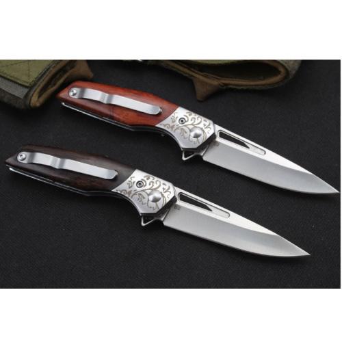 Woodpecker Folding Knife (D2 Steel)