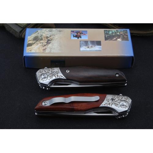 Woodpecker Folding Knife (D2 Steel)