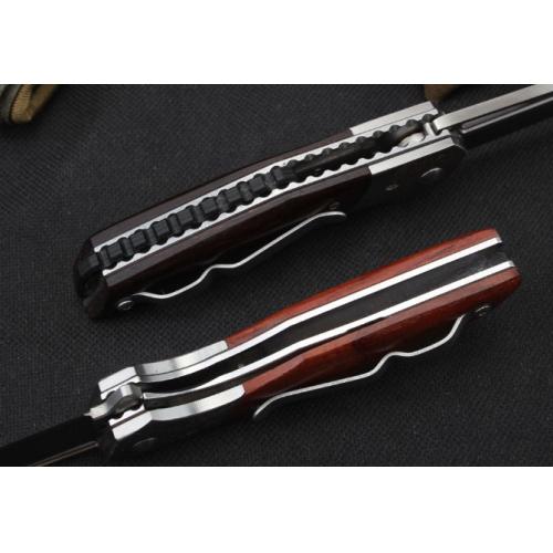 Woodpecker Folding Knife (D2 Steel)