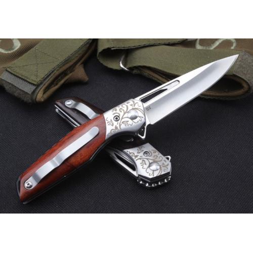 Woodpecker Folding Knife (D2 Steel)