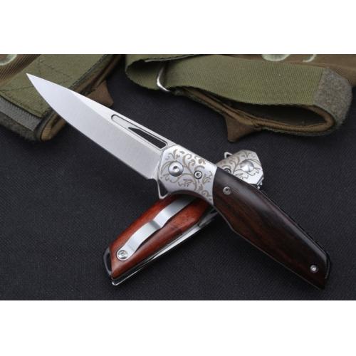 Woodpecker Folding Knife (D2 Steel)
