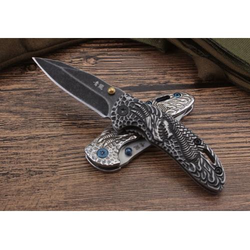 Mini Green Dragon Folding Knife
