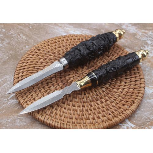 Double Dragon Tea Knife