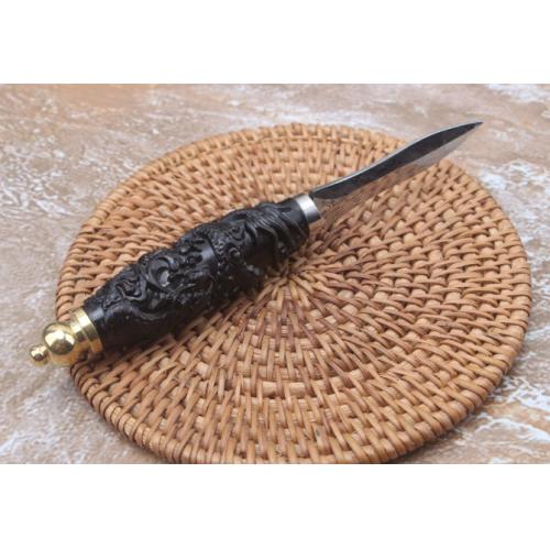 Double Dragon Tea Knife
