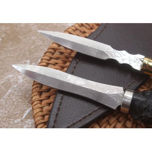 Double Dragon Tea Knife