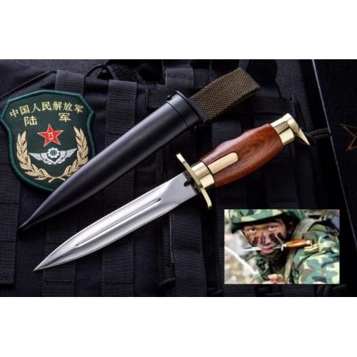 Vietnam War-Era Chinese Type 53 Recon Knife (Red Handle)