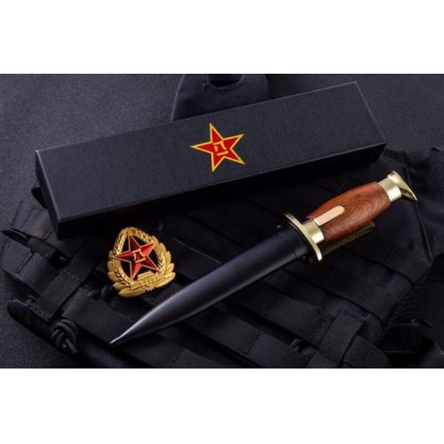 Vietnam War-Era Chinese Type 53 Recon Knife (Red Handle)