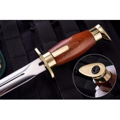 Vietnam War-Era Chinese Type 53 Recon Knife (Red Handle)