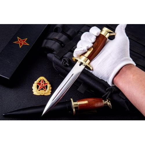 Vietnam War-Era Chinese Type 53 Recon Knife (Red Handle)