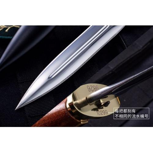 Vietnam War-Era Chinese Type 53 Recon Knife (Red Handle)