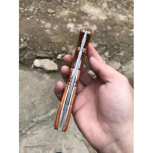 2019 Latest Damascus Folding Knife