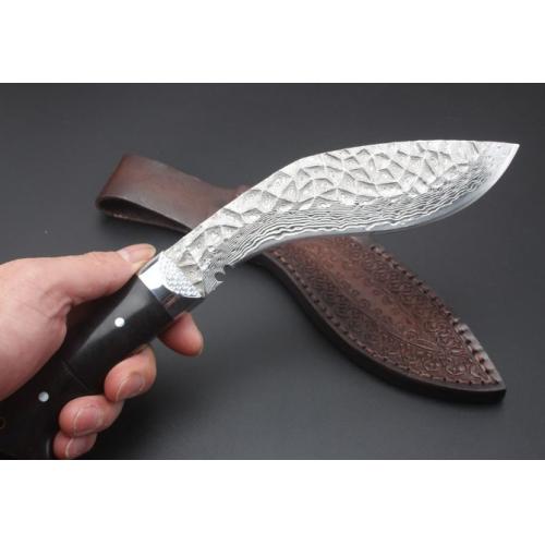 Supreme Damascus Nepal Kukri Knife
