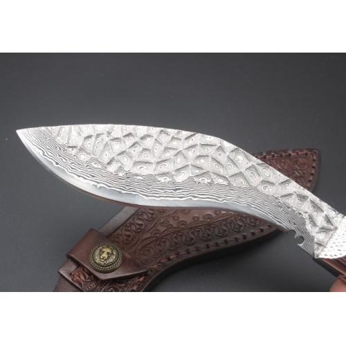 Supreme Damascus Nepal Kukri Knife