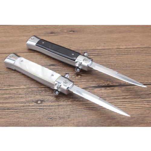 9-Inch Italian Stiletto Spring-Assist Knife