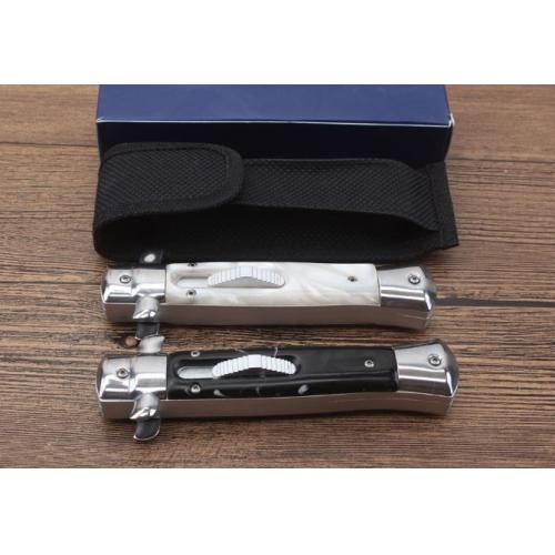 9-Inch Italian Stiletto Spring-Assist Knife