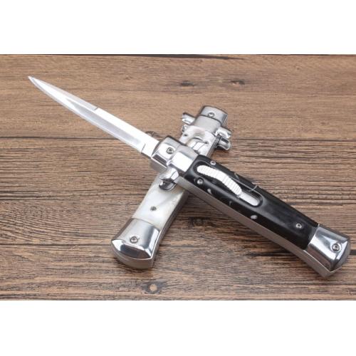 9-Inch Italian Stiletto Spring-Assist Knife