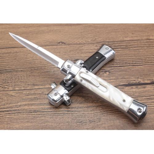 9-Inch Italian Stiletto Spring-Assist Knife