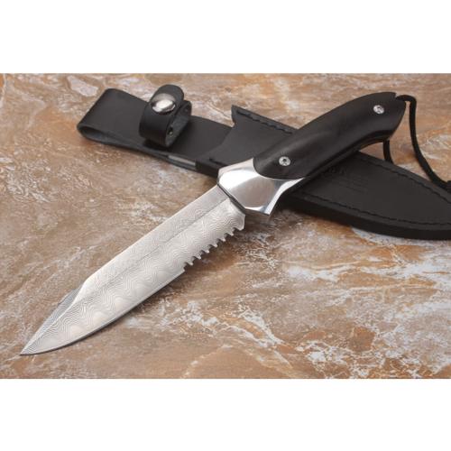 Henry Laser-Etched Handmade Fixed Blade Knife