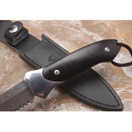 Henry Laser-Etched Handmade Fixed Blade Knife