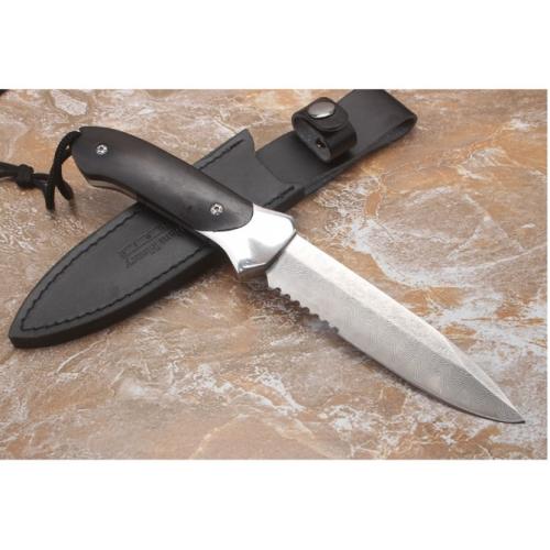 Henry Laser-Etched Handmade Fixed Blade Knife