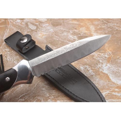 Henry Laser-Etched Handmade Fixed Blade Knife