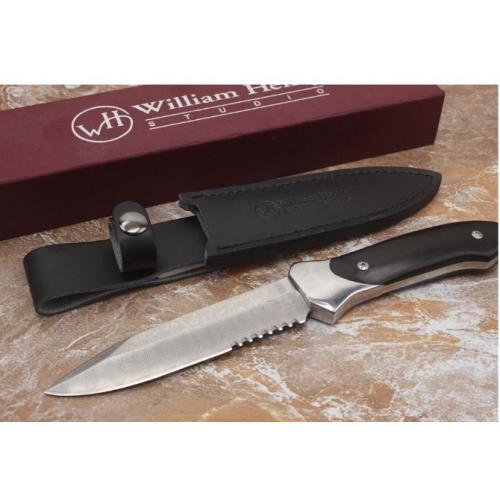 Henry Laser-Etched Handmade Fixed Blade Knife