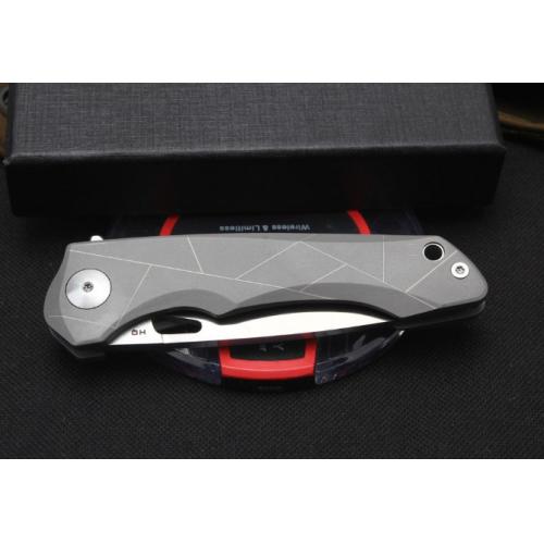 High-Quality Steel Handle Folding Knife