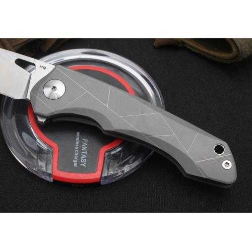 High-Quality Steel Handle Folding Knife