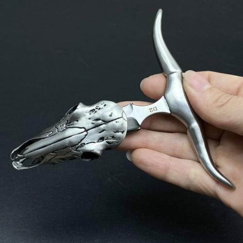 D2 Steel Mini Bull Hand Dagger