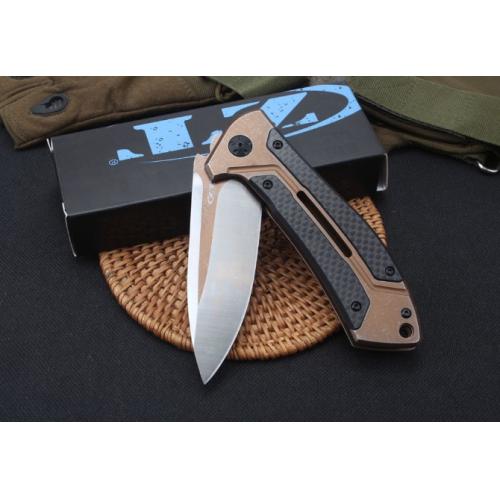 ZT0801 Steel and Carbon Fiber Folding Knife