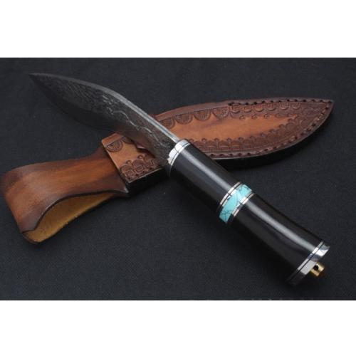 Damascus Kukri Knife