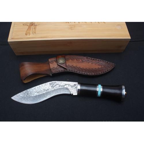 Damascus Kukri Knife