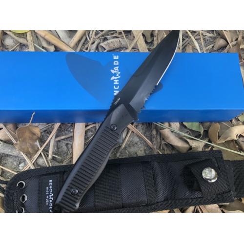 Benchmade 140BK Nimravus Tactical Fixed-Blade Knife