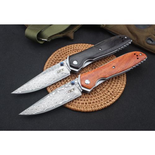 Osprey Damascus Folding Knife