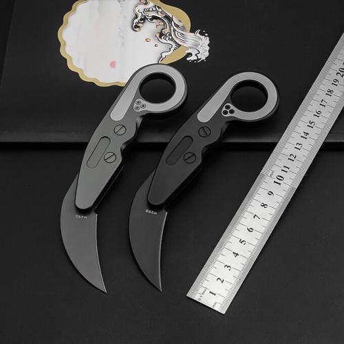 Original M390 Steel Mechanical Claw Knife [Titanium Handle]