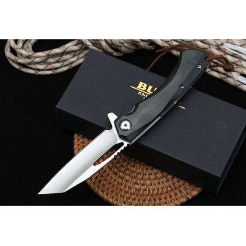 Custom S0135 Bearing Quick-Open Folding Knife