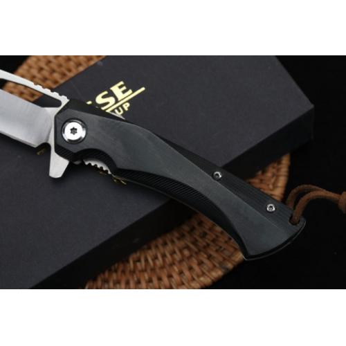 Custom S0135 Bearing Quick-Open Folding Knife